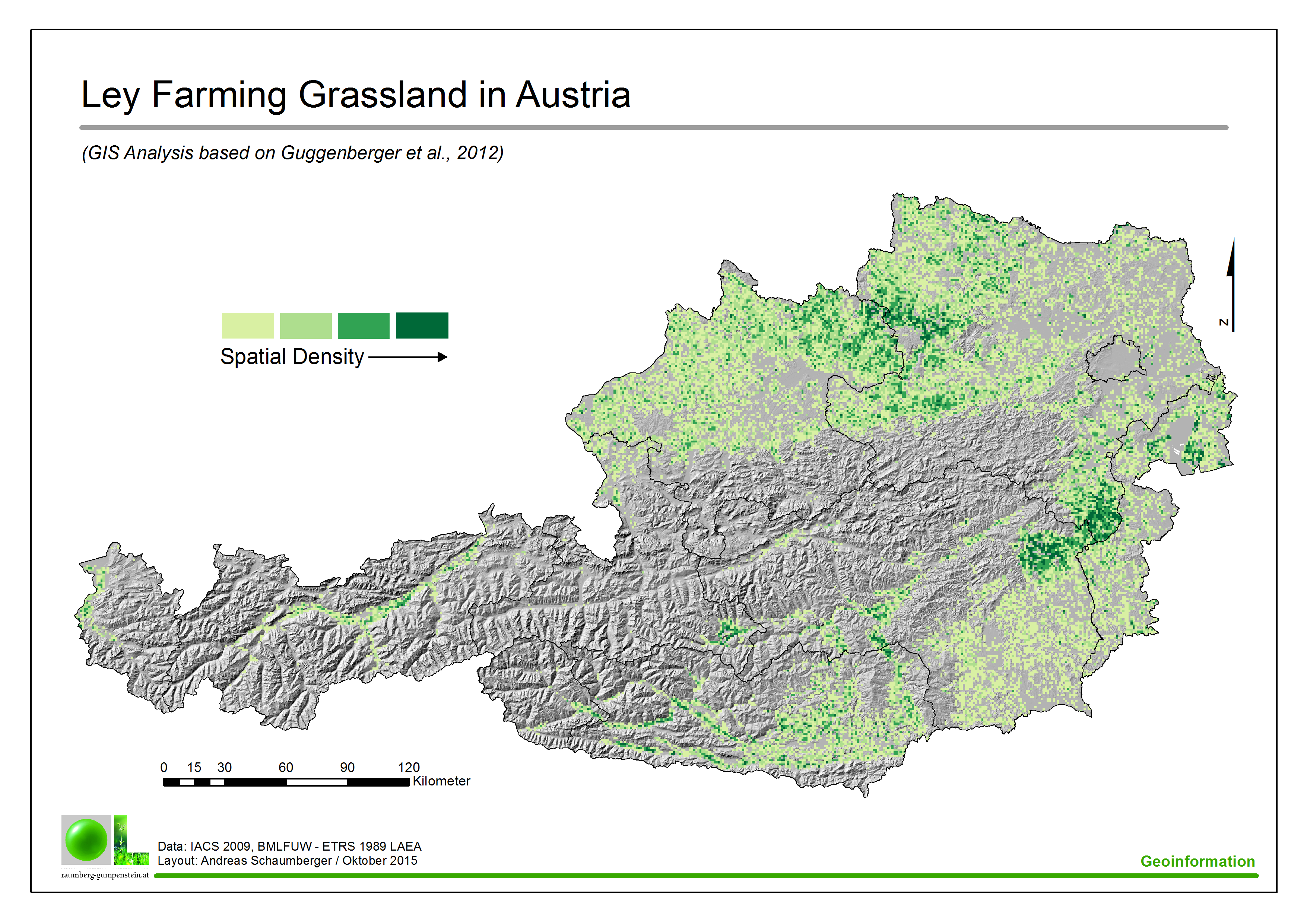 Ley Farming Grassland in Austria